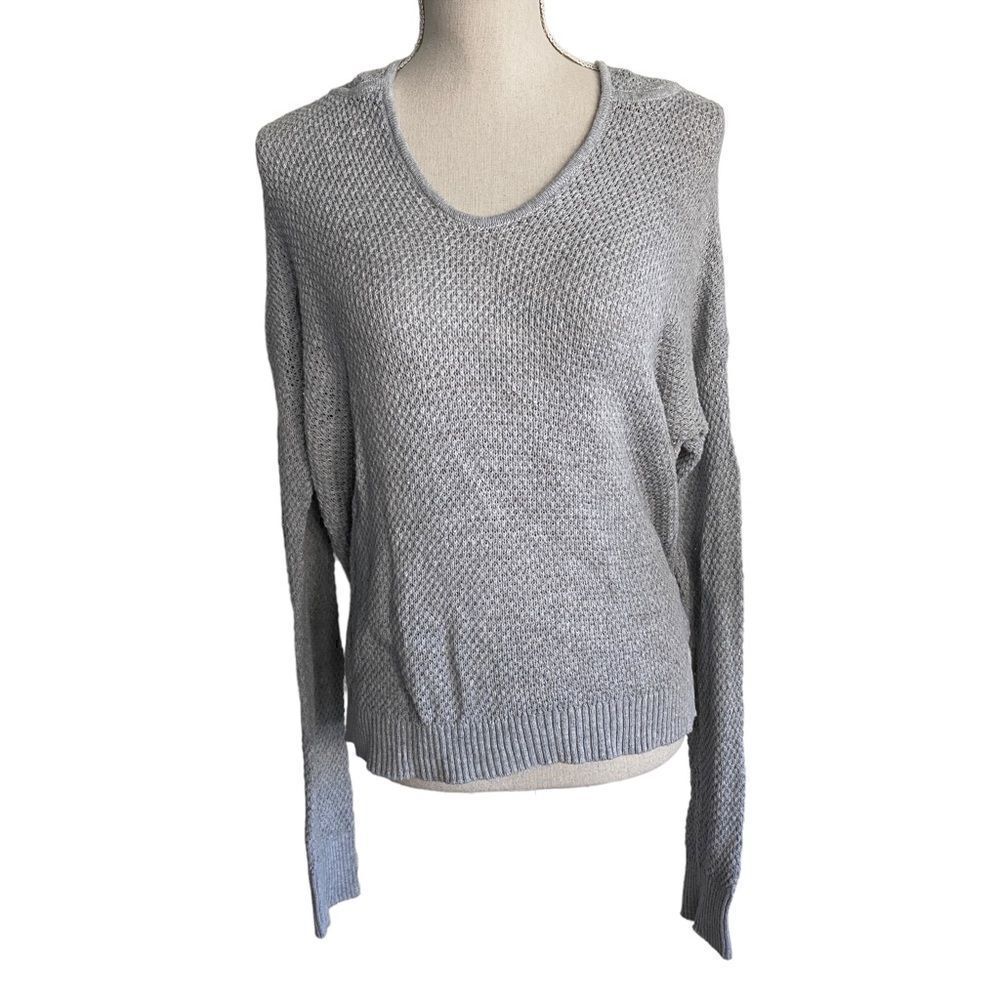 Women's Gap Knit Hooded Sweater Size L